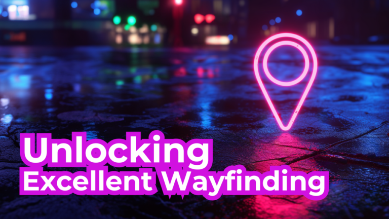 Image for an article talking about unocking excellent wayfinding